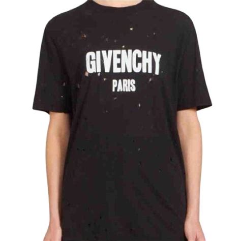 givenchy gentlemen vintage print shirt|givenchy t shirt with holes.